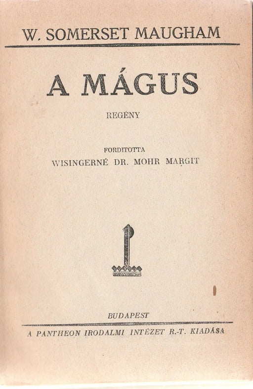 A mágus - Oskola Antikvárium