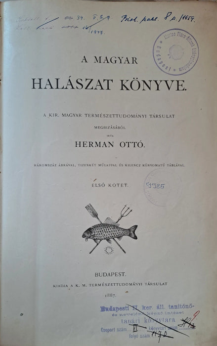 A magyar halászat könyve I - II. - Oskola Antikvárium