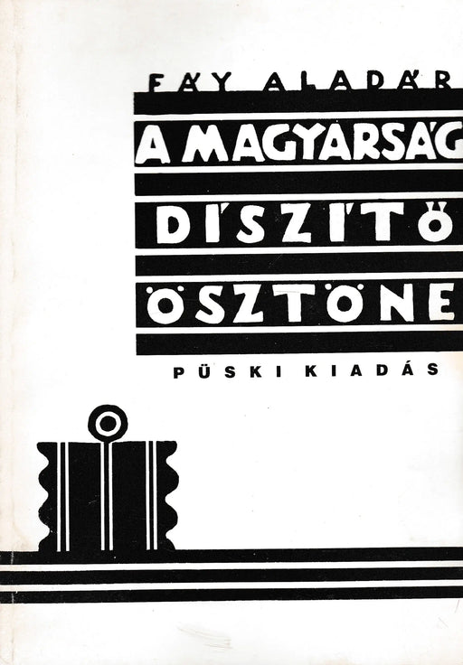 A magyarság díszítő ösztöne - Oskola Antikvárium