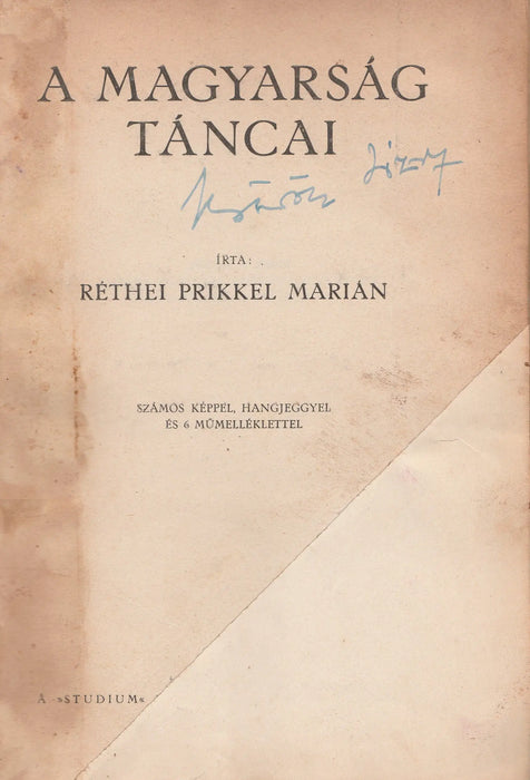 A magyarság táncai - Oskola Antikvárium