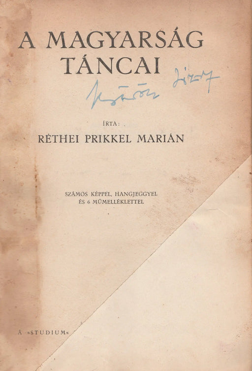 A magyarság táncai - Oskola Antikvárium