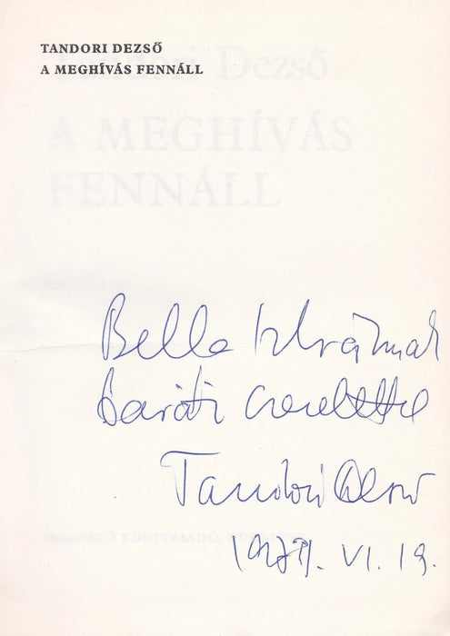 A meghívás fennáll - Oskola Antikvárium