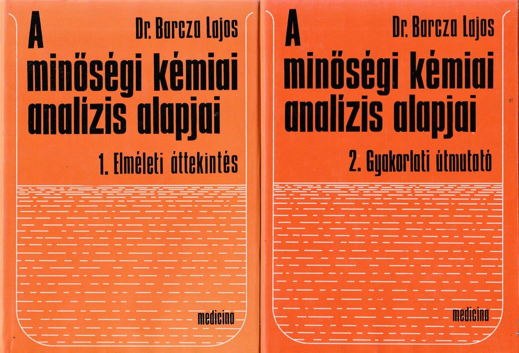A minőségi kémiai analízis alapjai I - II. - Oskola Antikvárium