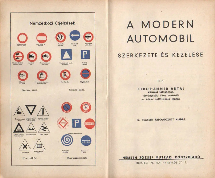 A modern automobil szerkezete és kezelése - Oskola Antikvárium
