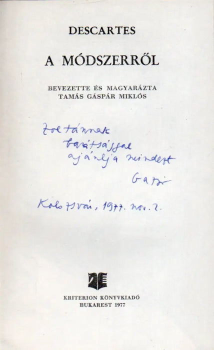 A módszerről - Oskola Antikvárium