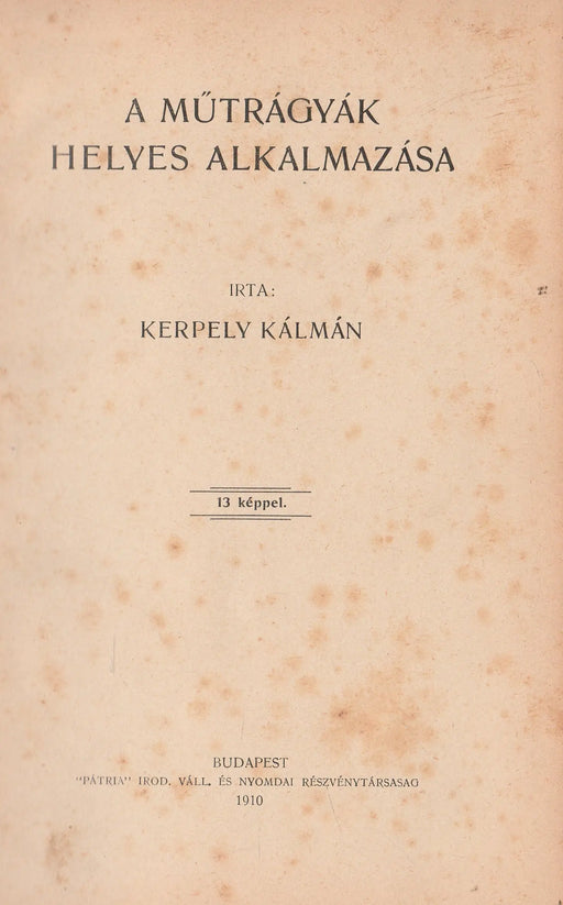 A műtrágyák helyes alkalmazása - Oskola Antikvárium