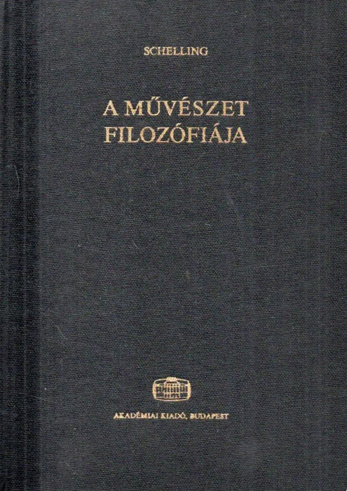 A művészet filozófiája - Oskola Antikvárium