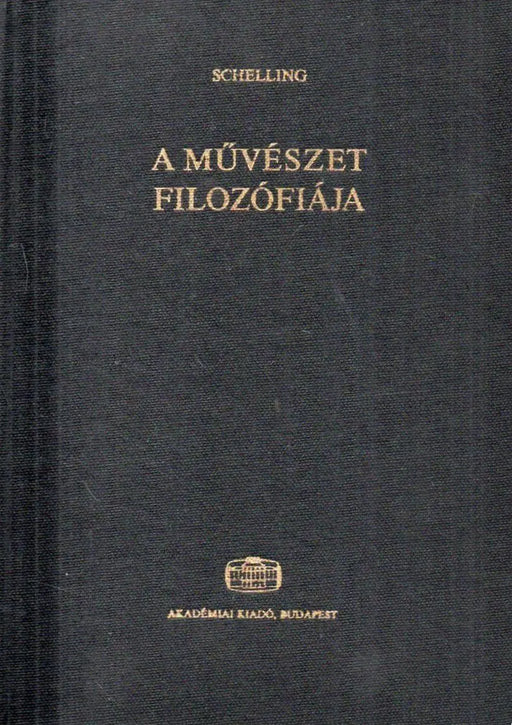 A művészet filozófiája - Oskola Antikvárium