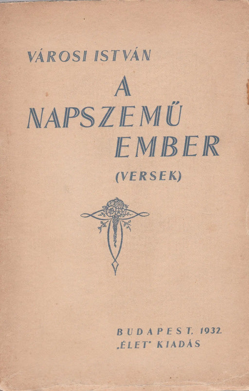 A napszemű ember - Oskola Antikvárium