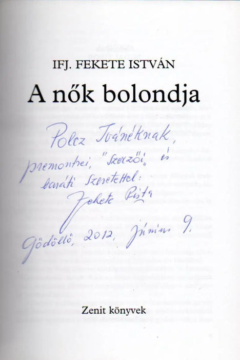 A nők bolondja - Oskola Antikvárium