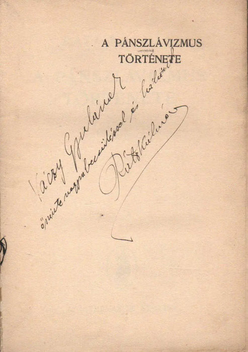 A pánszlávizmus története - Oskola Antikvárium