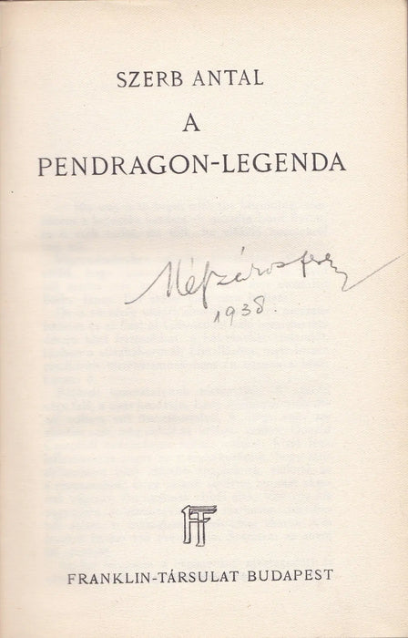 A Pendragon - legenda - Oskola Antikvárium