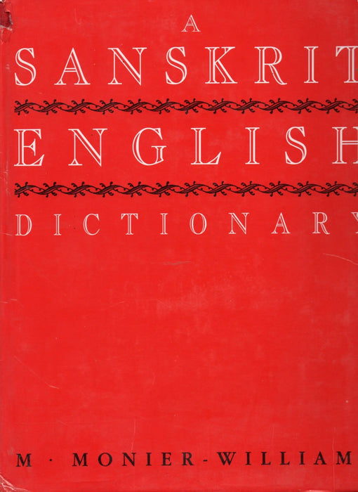 A Sanskrit - English Dictionary - Oskola Antikvárium