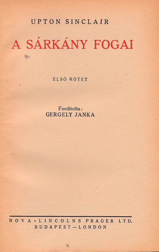 A sárkány fogai I - II. - Oskola Antikvárium