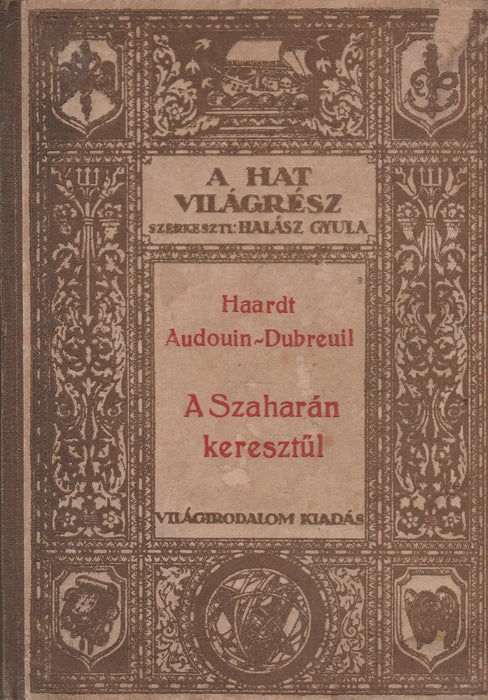 A Szaharán keresztül - Oskola Antikvárium