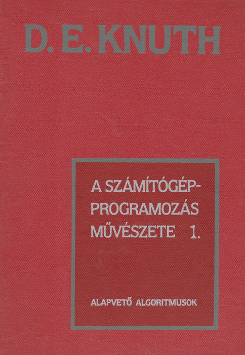 A számítógép - programozás művészete 1 - 3. - Oskola Antikvárium