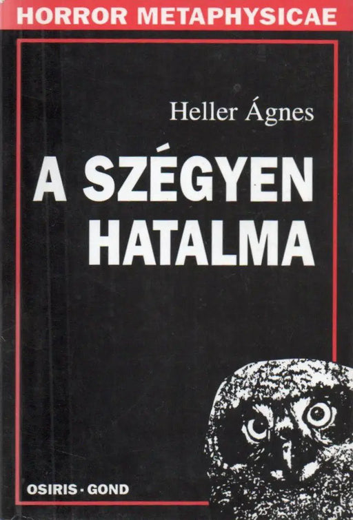 A szégyen hatalma - Oskola Antikvárium