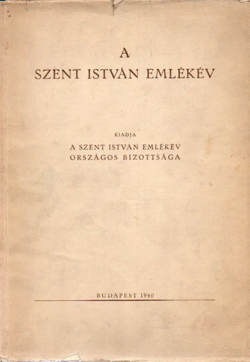 A Szent István Emlékév - Oskola Antikvárium