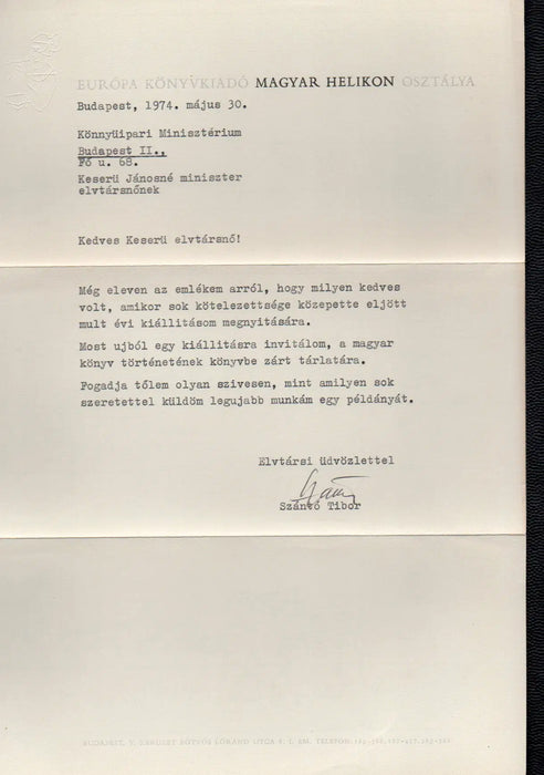A szép magyar könyv 1473/1973 - Oskola Antikvárium