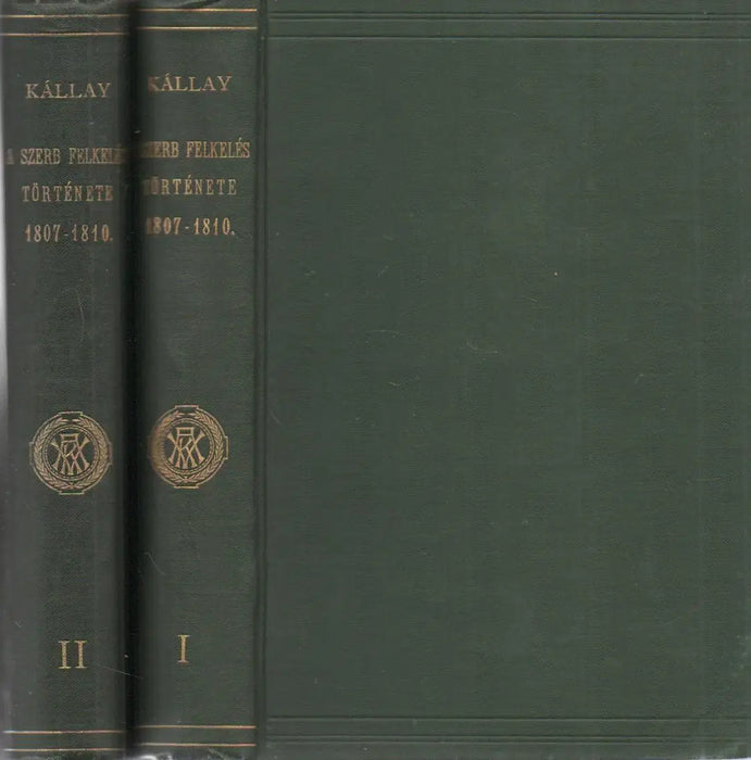 A szerb felkelés története 1807 - 1810 I - II. - Oskola Antikvárium