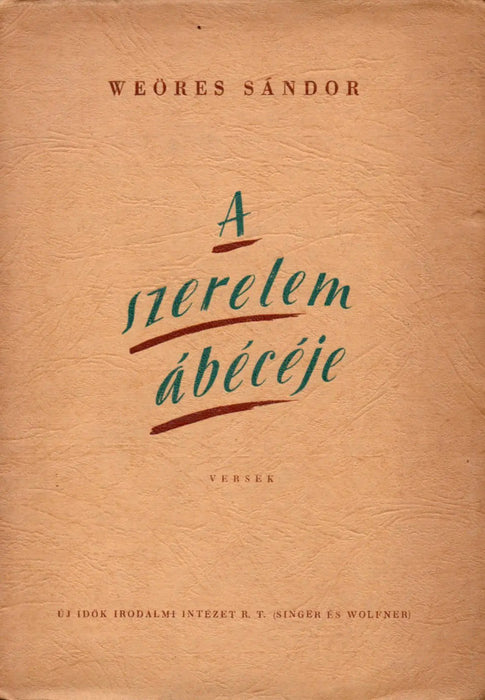 A szerelem ábécéje - Oskola Antikvárium