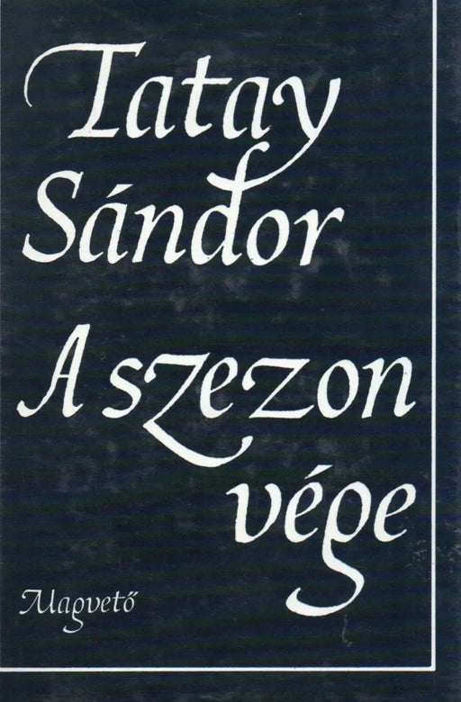 A szezon vége - Oskola Antikvárium