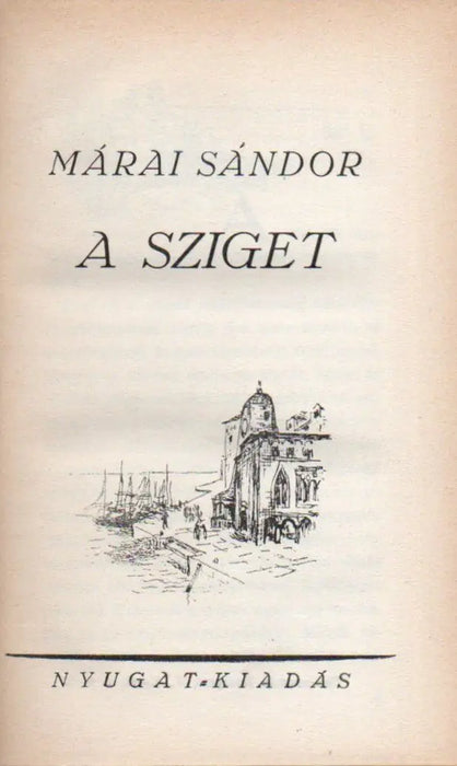 A sziget - Oskola Antikvárium