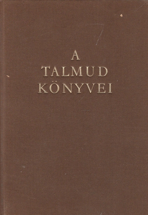 A Talmud könyvei - Oskola Antikvárium
