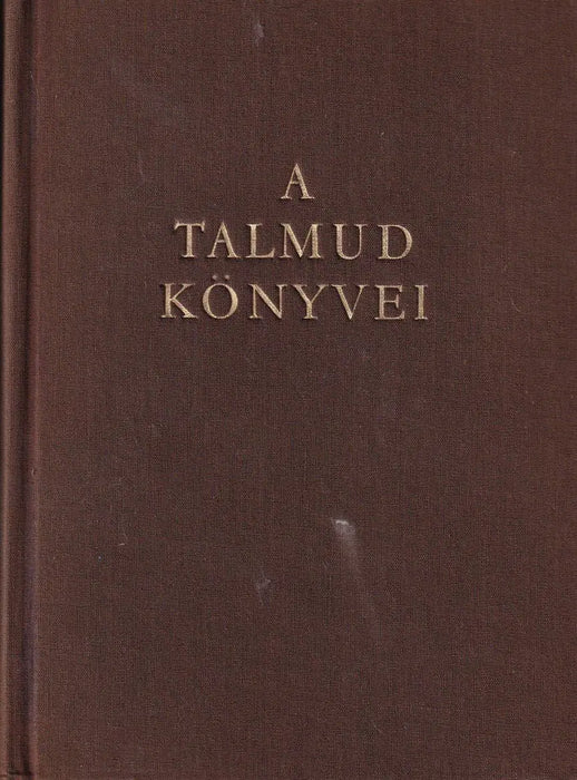A Talmud könyvei - Oskola Antikvárium