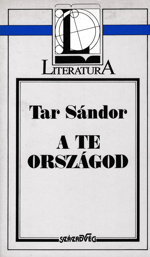 A te országod - Oskola Antikvárium