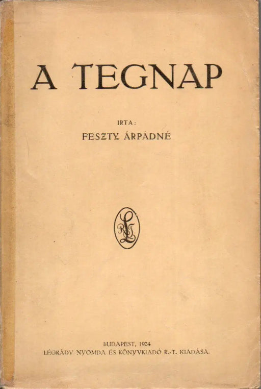 A tegnap - Oskola Antikvárium