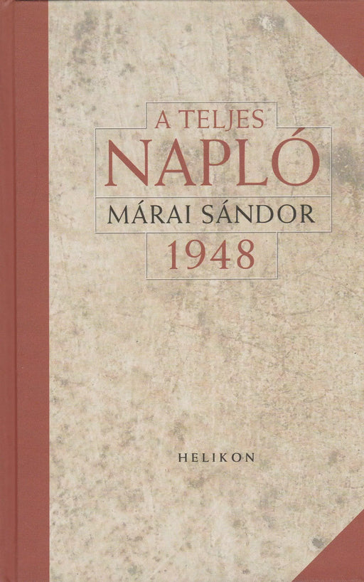 A teljes napló 1948 - Oskola Antikvárium