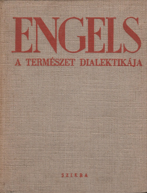 A természet dialektikája - Oskola Antikvárium