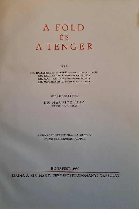 A természet világa I - IV. - Oskola Antikvárium