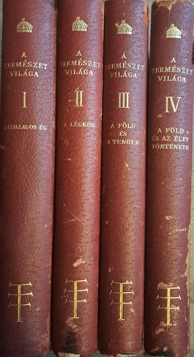 A természet világa I - IV. - Oskola Antikvárium