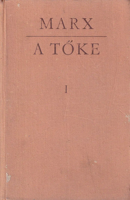 A tőke I. - Oskola Antikvárium