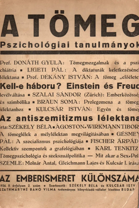 A tömeg - Oskola Antikvárium