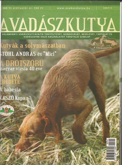 A vadászkutya 2007/1 - 6. - Oskola Antikvárium