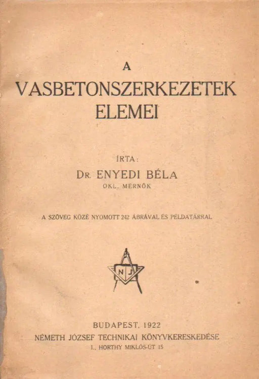 A vasbetonszerkezetek elemei - Oskola Antikvárium