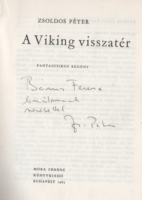 A Viking visszatér - Oskola Antikvárium