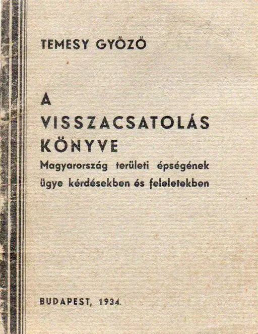 A visszacsatolás könyve - Oskola Antikvárium