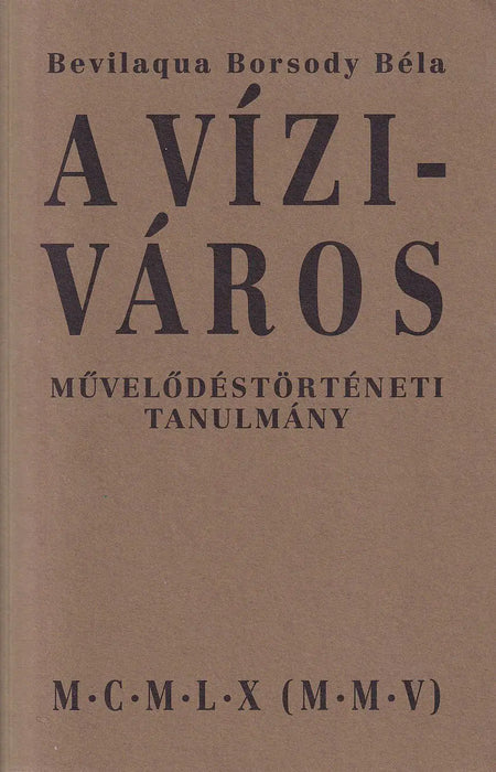 A Víziváros - Oskola Antikvárium