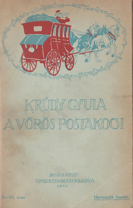A vörös postakocsi - Oskola Antikvárium