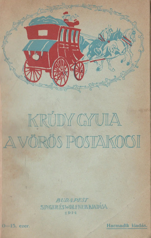 A vörös postakocsi - Oskola Antikvárium