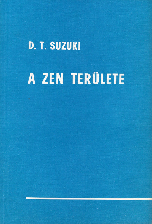 A zen területe - Oskola Antikvárium