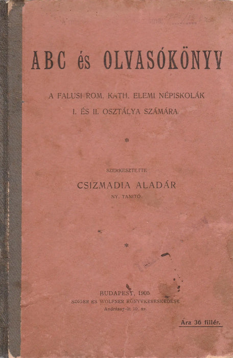 ABC és olvasókönyv - Oskola Antikvárium