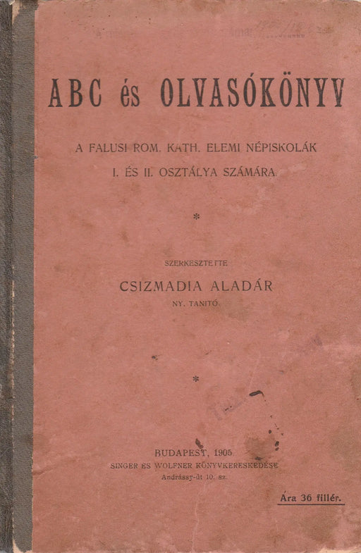ABC és olvasókönyv - Oskola Antikvárium