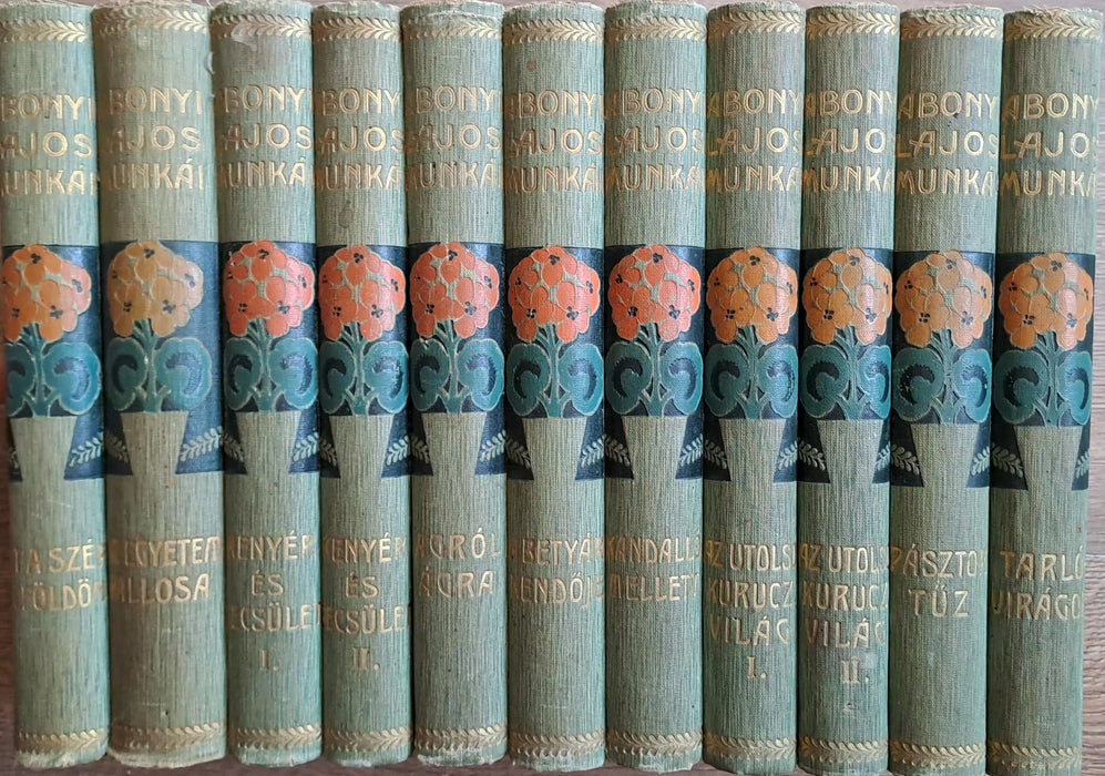 Abonyi Lajos munkái V - VI., XI - XIX. - Oskola Antikvárium