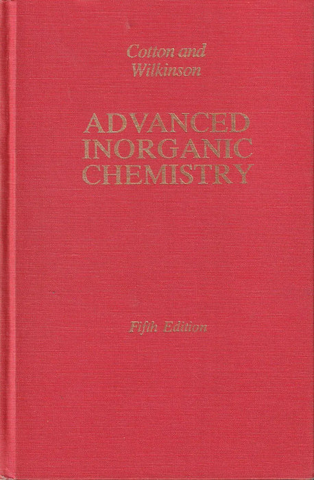Advanced Inorganic Chemistry - Oskola Antikvárium