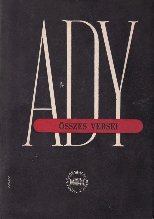 Ady Endre összes versei II. - Oskola Antikvárium